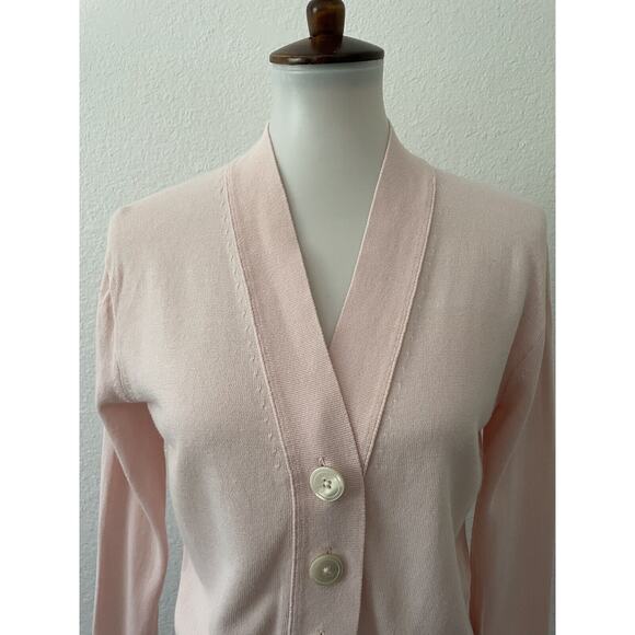 J. Crew Sweater Cardigan Button Front Cotton Blend - Picture 2 of 9